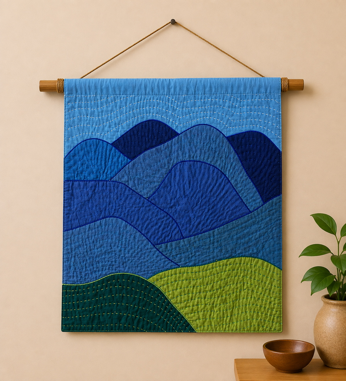 Wall Mount - Nilgiris Mountains