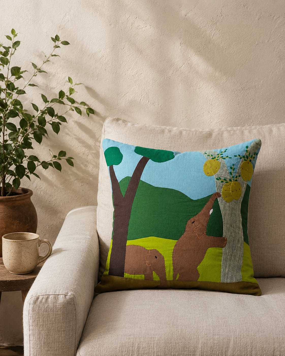 Cushion cover - Harmony in the wild